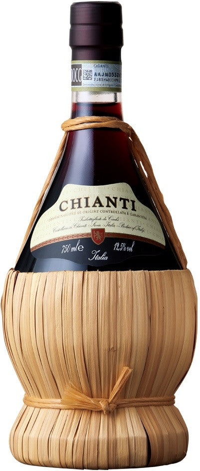 Straccali Chianti Straw Basket