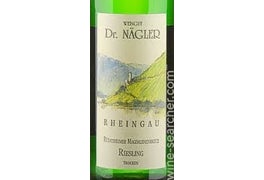 Weingut Dr. Nagler Rheingau Rudesheimer Riesling 2014