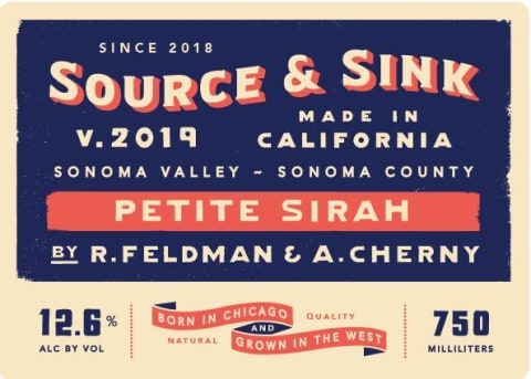 Source & Sink Single Vineyard Petite Sirah 2019 (750ml/12) 2019