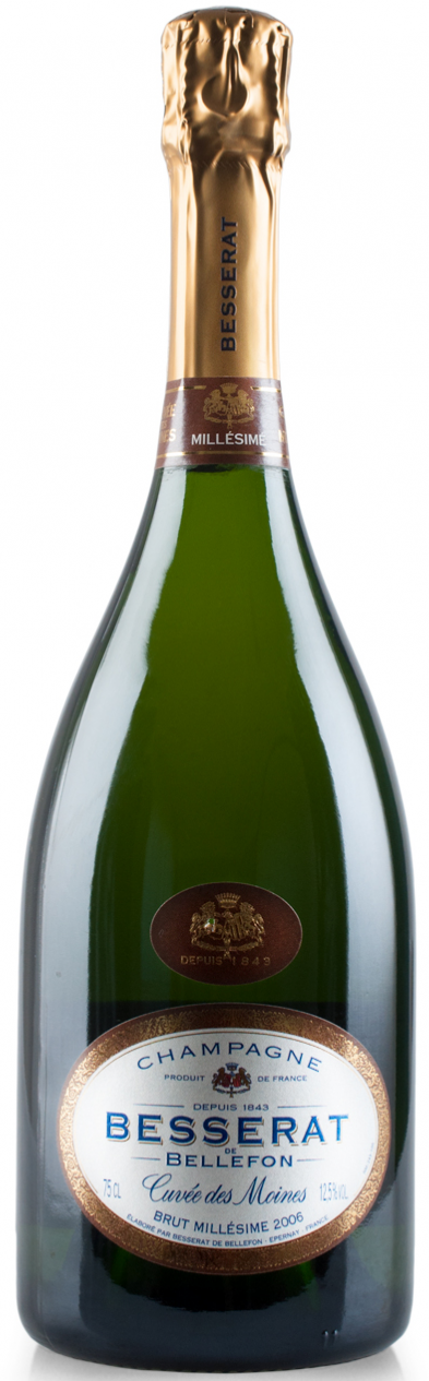 Besserat de Bellefon Champagne Brut Millesime Cuvee des Moines 2006