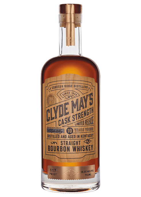 Clyde May's Bourbon 10 Year Cask Strength