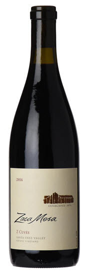 Zaca Mesa Z Cuvee 2014