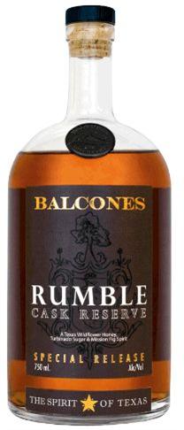 Balcones Rumble Cask Reserve