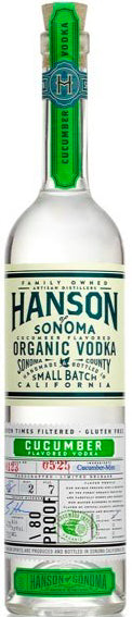 Hanson Of Sonoma Vodka Organic Cucumber
