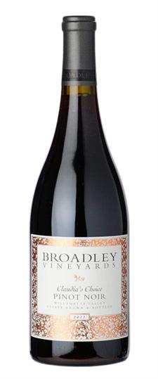 Broadley Vineyards Pinot Noir Claudia's Choice 2013