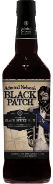 Admiral Nelson's Rum Black Spiced Black Patch