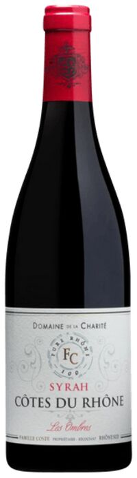Domaine de la Charite Cotes du Rhone Syrah Les Ombres 2016