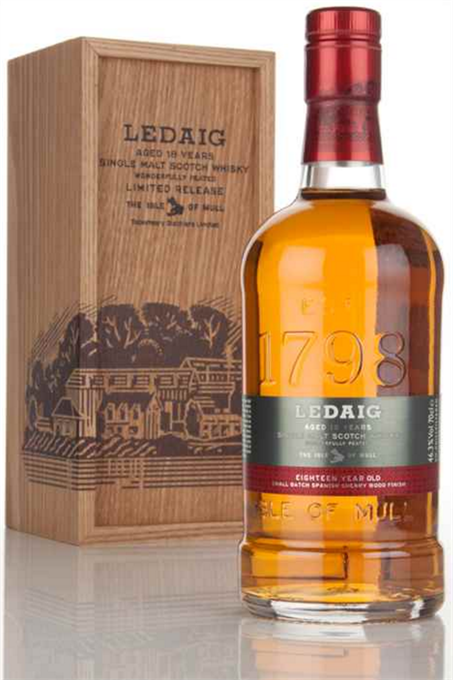 Ledaig Scotch Single Malt 18 Year Sherry Wood Finish