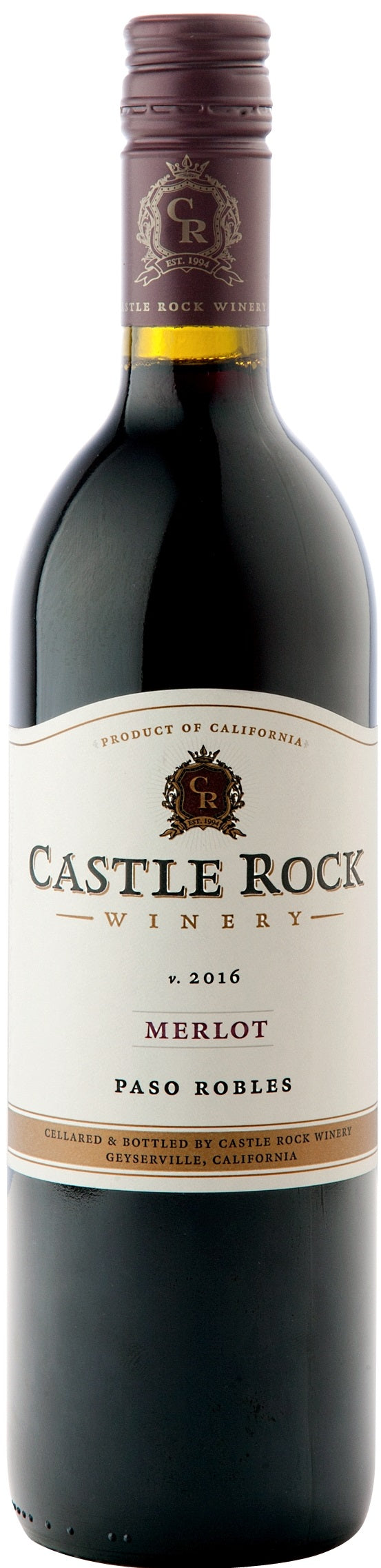 Castle Rock Merlot Paso Robles 2016