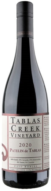 TABLE CREEK PATELIN ROUGE 2020