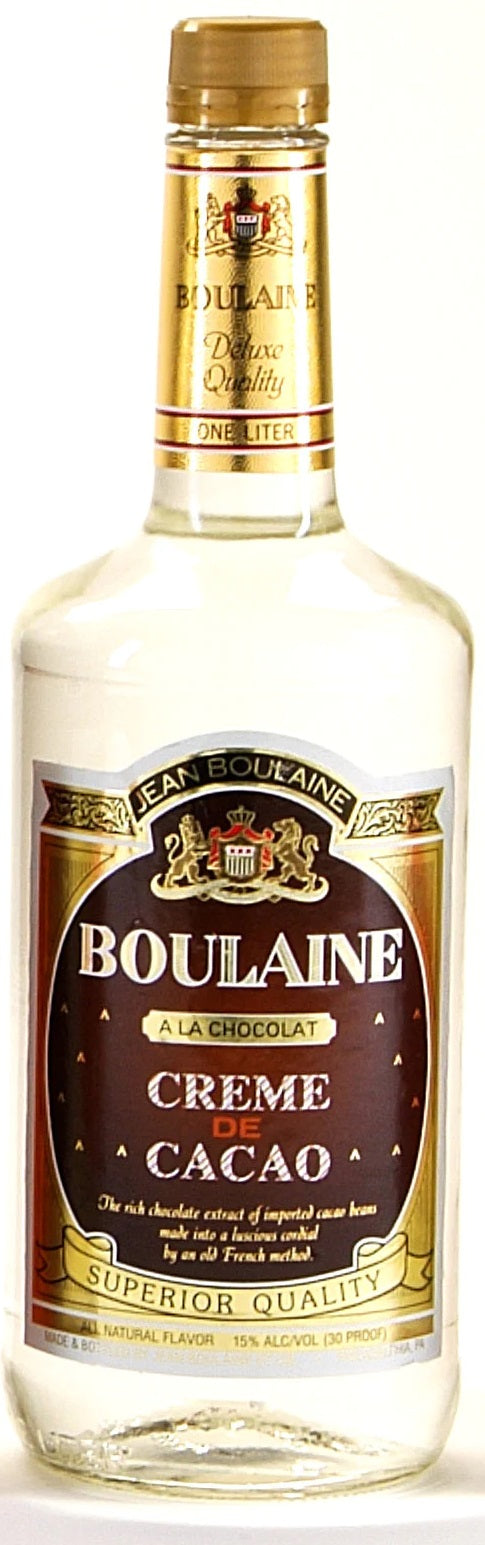 JEAN BOULAINE CREME DE COCOA WHITE 27.5º LIQUEUR