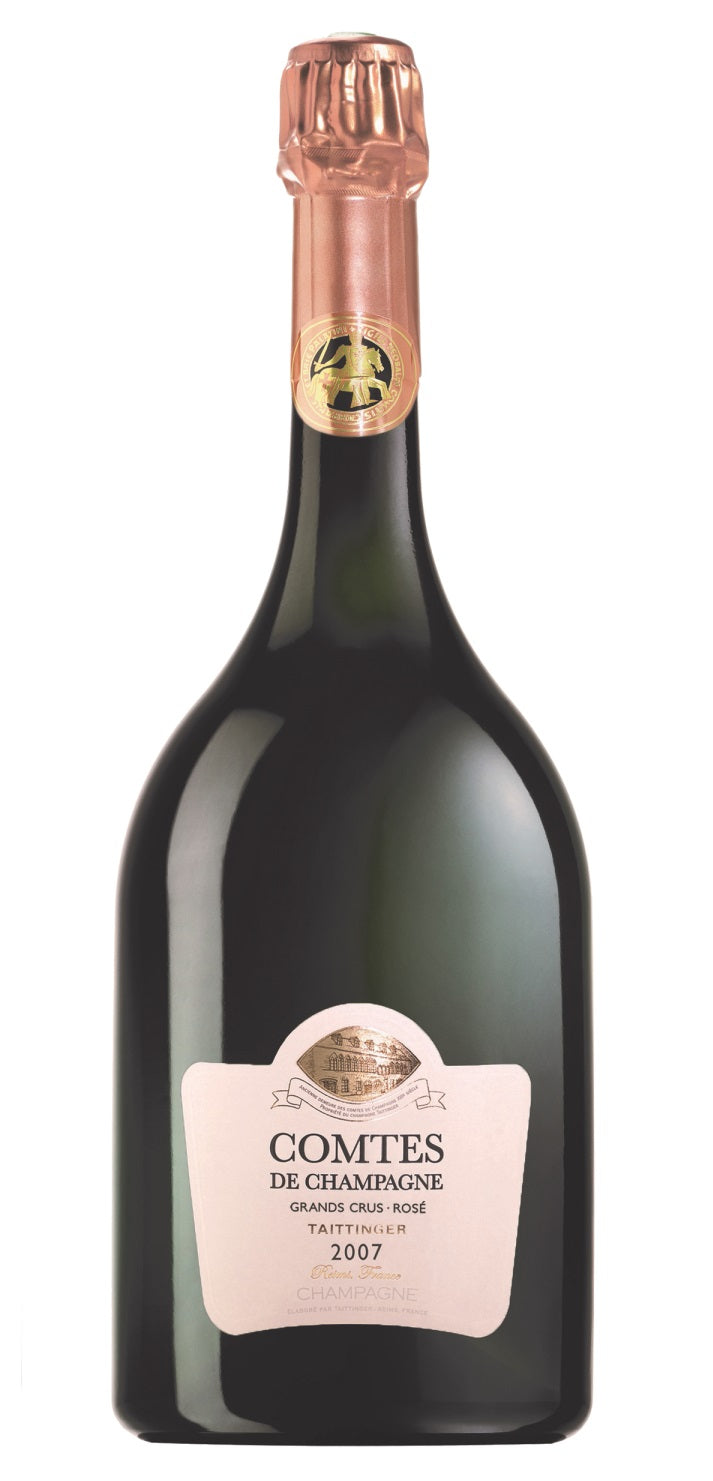 Taittinger Champagne Rose Comtes de Champagne 2007