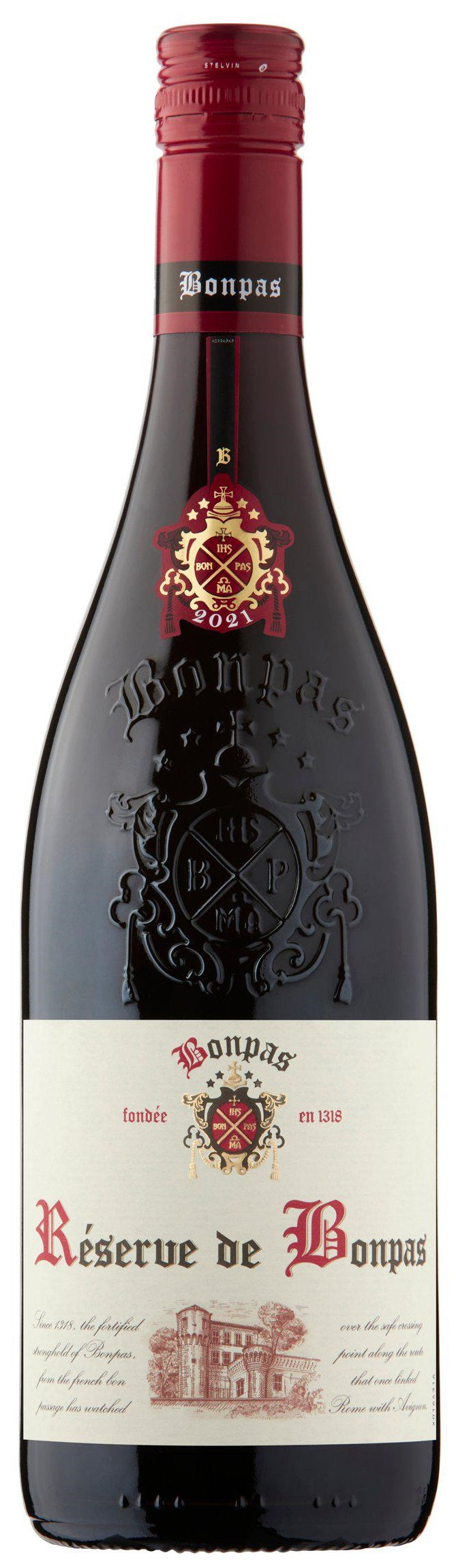 Bonpas Reserve de Bonpas Cotes du Rhone Rouge 2016