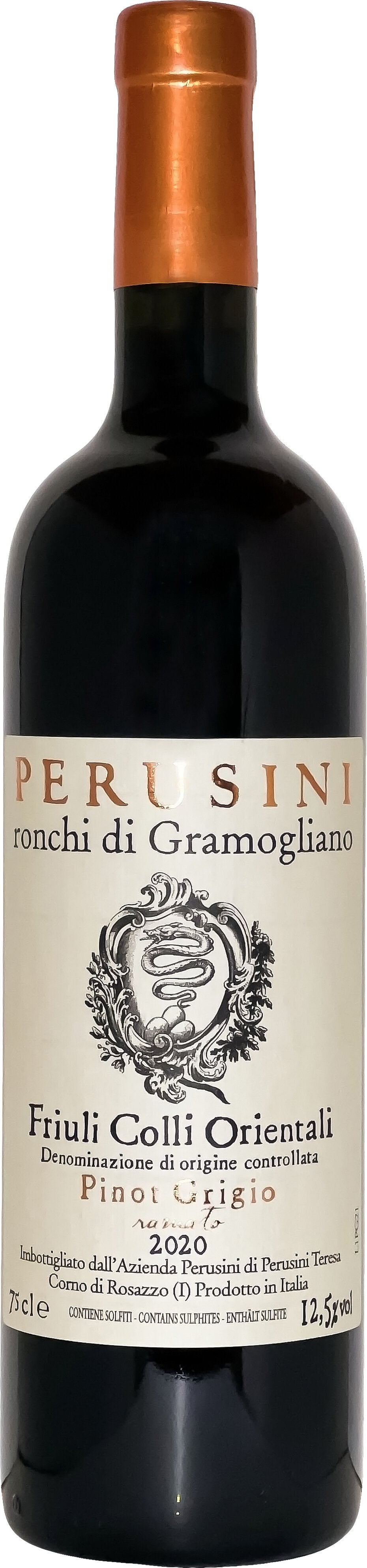 Perusini Pinot Grigio Ramato Colli Orientali del Friuli 2020 *NEW*