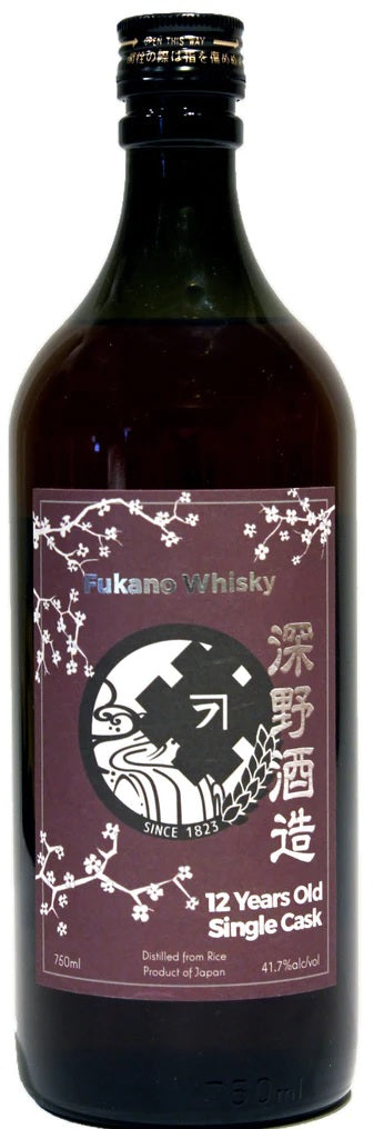 Whisky, '12 Year', Fukano Distillery