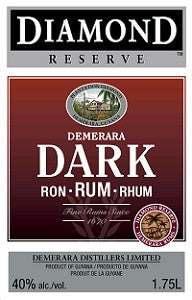 Diamond Reserve Rum Demerara Dark 1L
