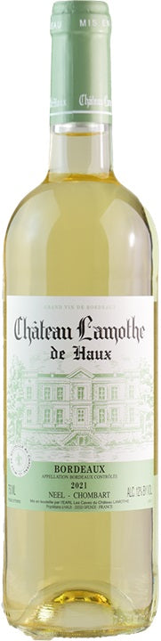 Chateau Lamothe de Haux Bordeaux Blanc 2021