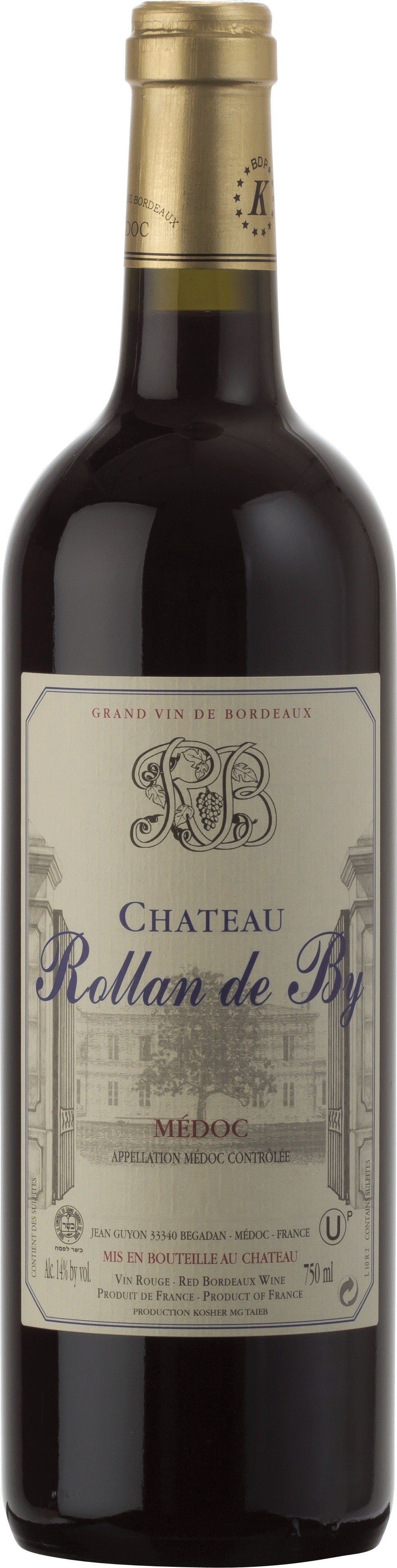 CHATEAU ROLLAN DE BY LE ROSE DE GREYSAC 750 ML