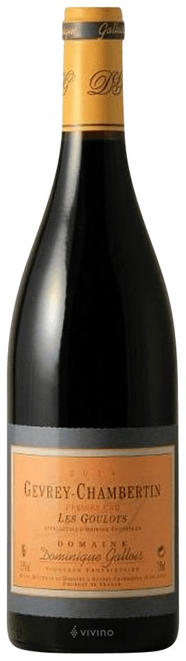 Dominique Gallois Gevrey-Chambertin Les Goulots 2018