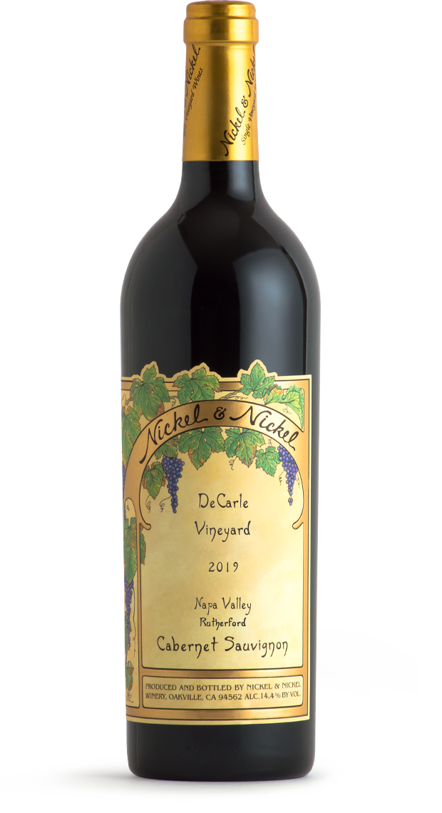 NICKEL & NICKEL CABERNET SAUVIGNON DECARLE VINEYARD CARDBOARD 2019