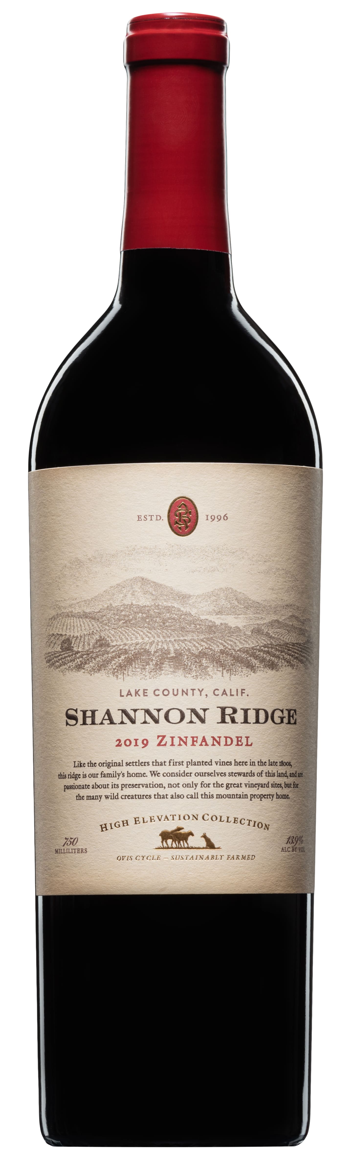 Shannon Ridge Zinfandel High Elevation 2019