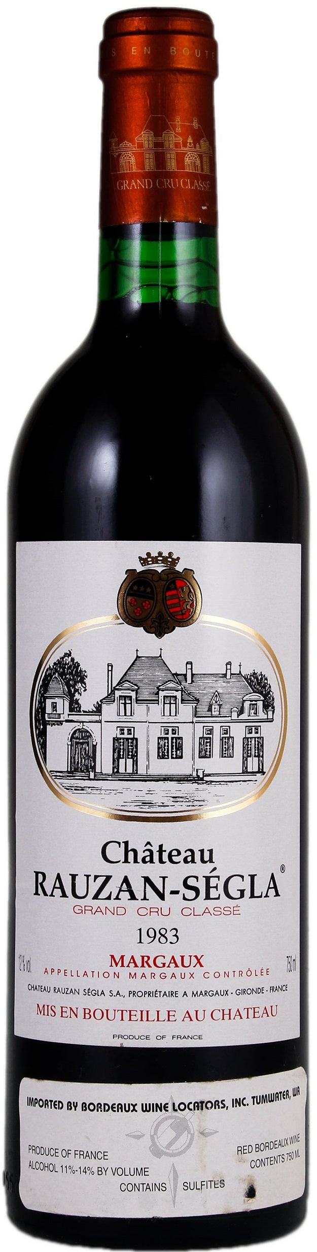 Chateau Rauzan-Segla Margaux 1983