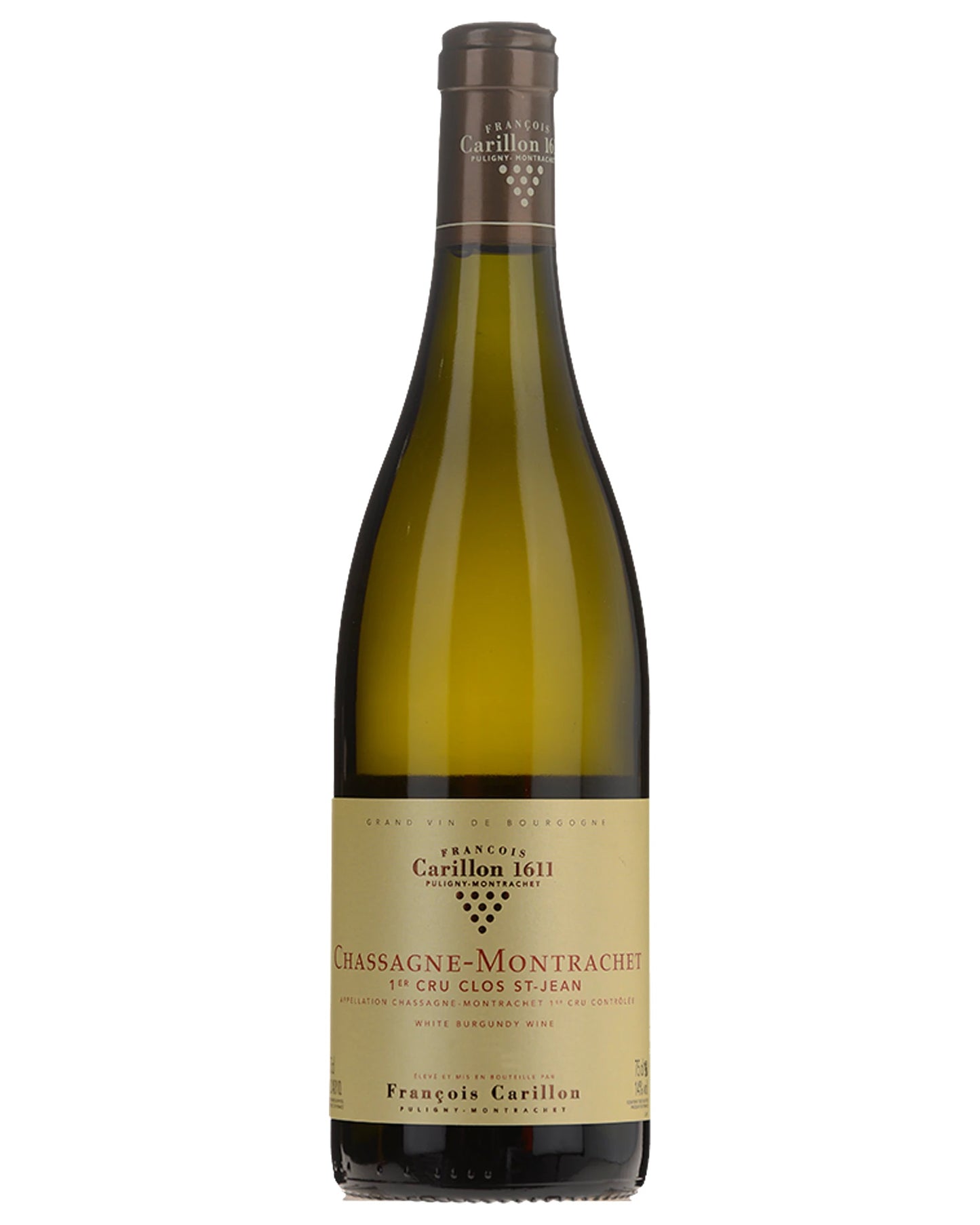 Francois Carillon Chassagne-Montrachet Les Clos Saint Jean 2018