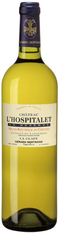 Gerard Bertrand La Clape Chateau L'Hospitalet La Reserve Blanc 2018