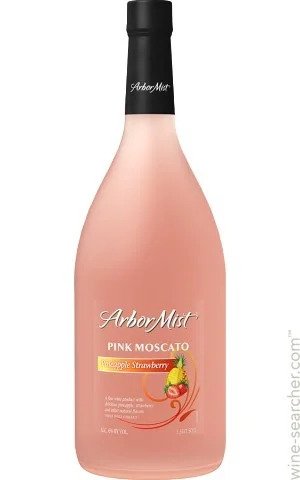 ARBOR MIST PINEAPPLE STRAWBERRY PINK MOSCATO
