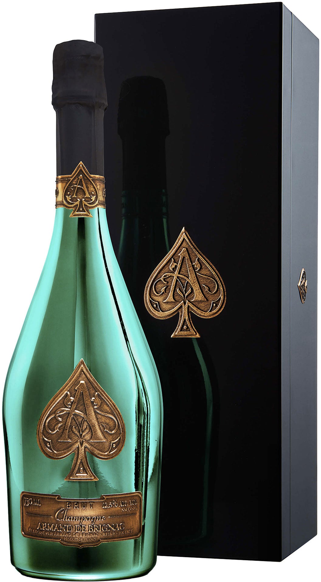 ARMAND DE BRIGNAC GREEN BRUT GIFT BOX