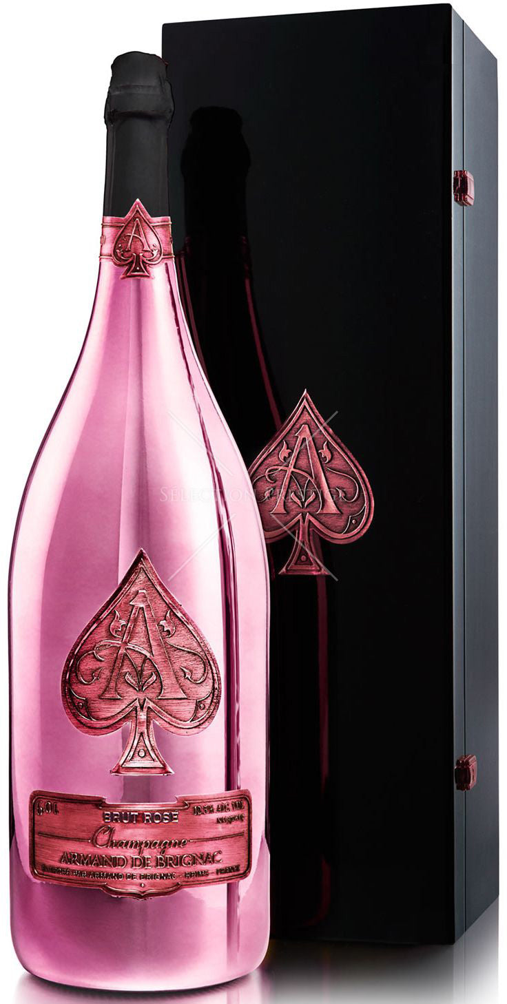 ARMAND DE BRIGNAC BRUT ROSE WOOD BOX 1PK