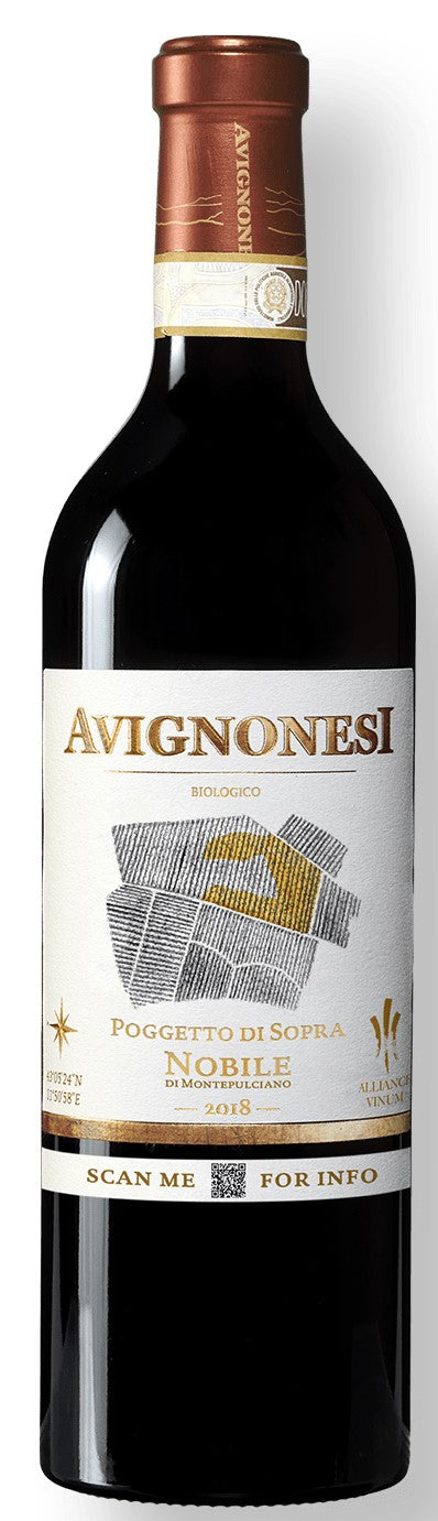 AVIGNONESI VINO NOBILE DI MONTEPULCIANO POGGETTO DI SOPRA 6CS