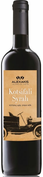 Syrah/Kotsifali, Alexakis 2016