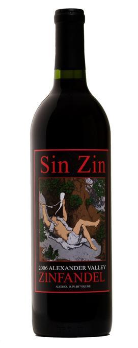 Alexander Valley Vineyards Zinfandel Sin Zin 2013