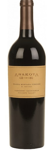 Anakota Cabernet Sauvignon Helena Montana Vineyard 2017