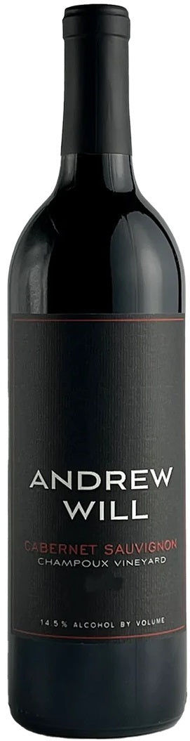 Andrew Will Winery Cabernet Sauvignon "Black Label" Champoux 2018