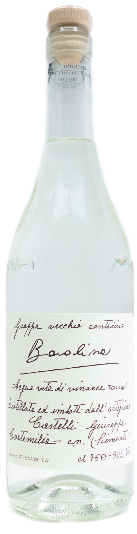 Artigiano Giuseppe Castelli Grappa Barolina