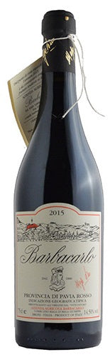 Azienda Agricola Barbacarlo Provincia di Pavia Rosso Barbacarlo 2017