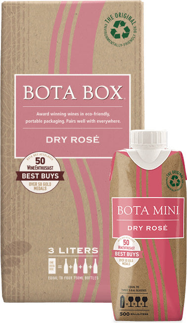BOTA BOX DRY ROSE TETRA PAK