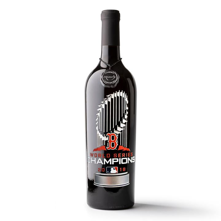 Boston Red Sox 2018 World Series™ Champions Etched Wine