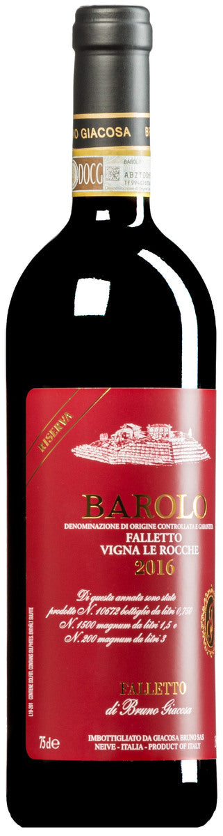 BRUNO GIACOSA - AZIENDA AGRICOLA FALLETO BAROLO FALLETTO LE ROCCHE RISERVA DOCG 2016