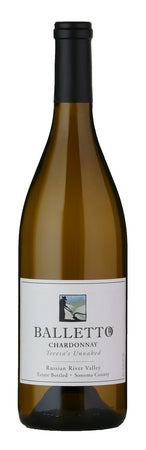 Balletto Chardonnay Teresa's Unoaked 2014