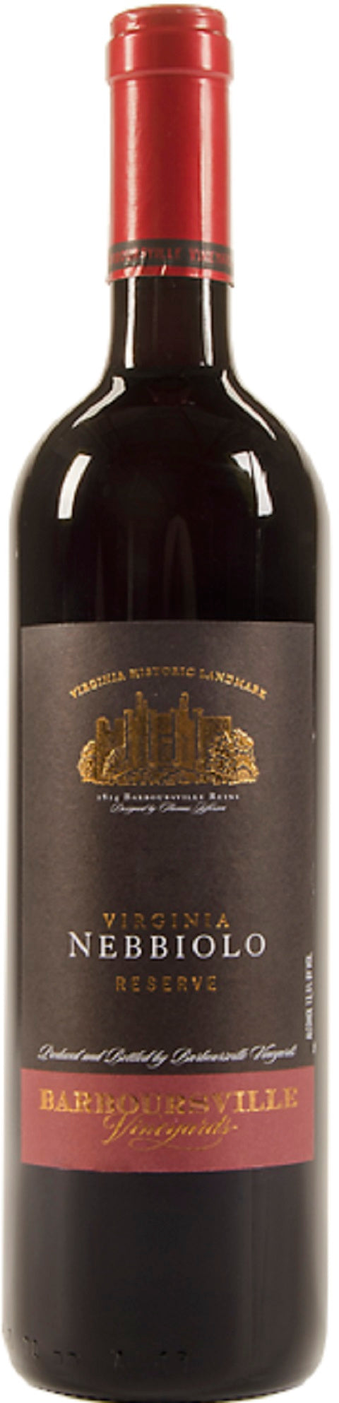 Barboursville Vineyards Nebbiolo Reserve 2016