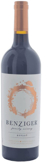 Benziger Family Winery Merlot Sustainable 2018