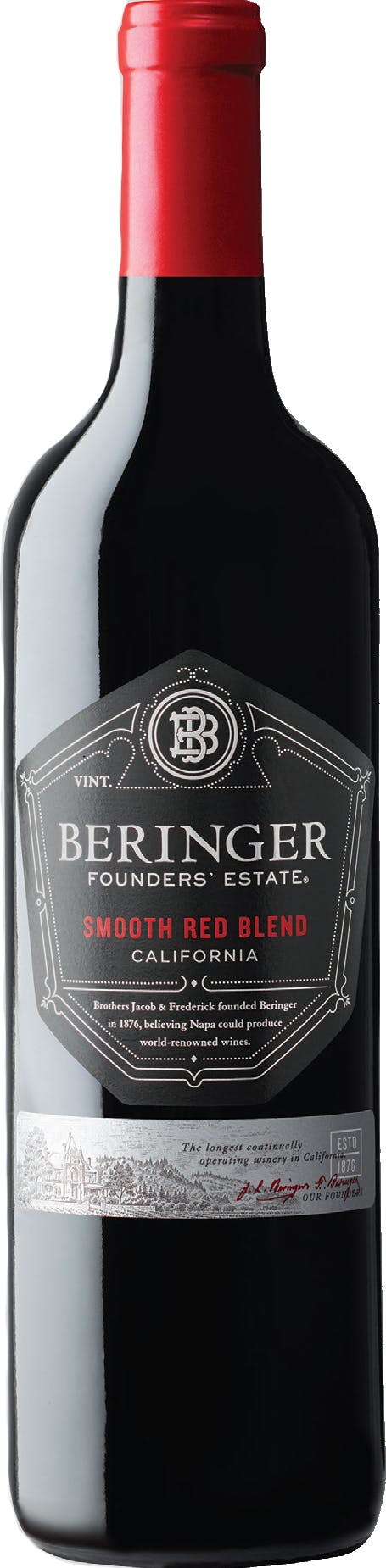 Beringer Smooth Red Blend Founders' Estate 2017