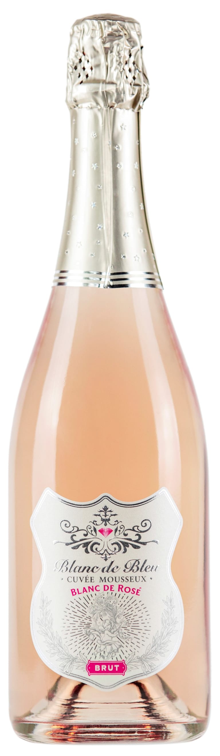 Blanc de Bleu Brut Blanc de Rose Cuvee Mousseux