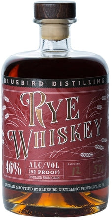 Bluebird Distilling Rye Whiskey