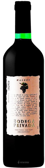 Bodega Privada Malbec 2012