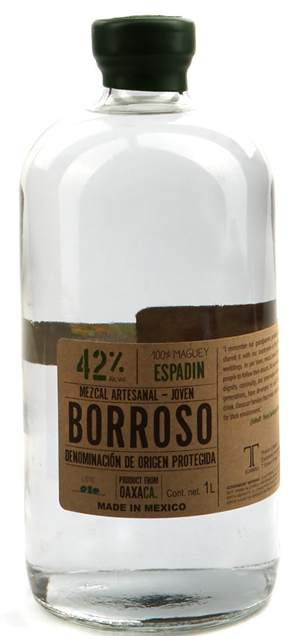 Borroso Mezcal Tobasiche Ancestral Santa Catarina Minas 6x1L