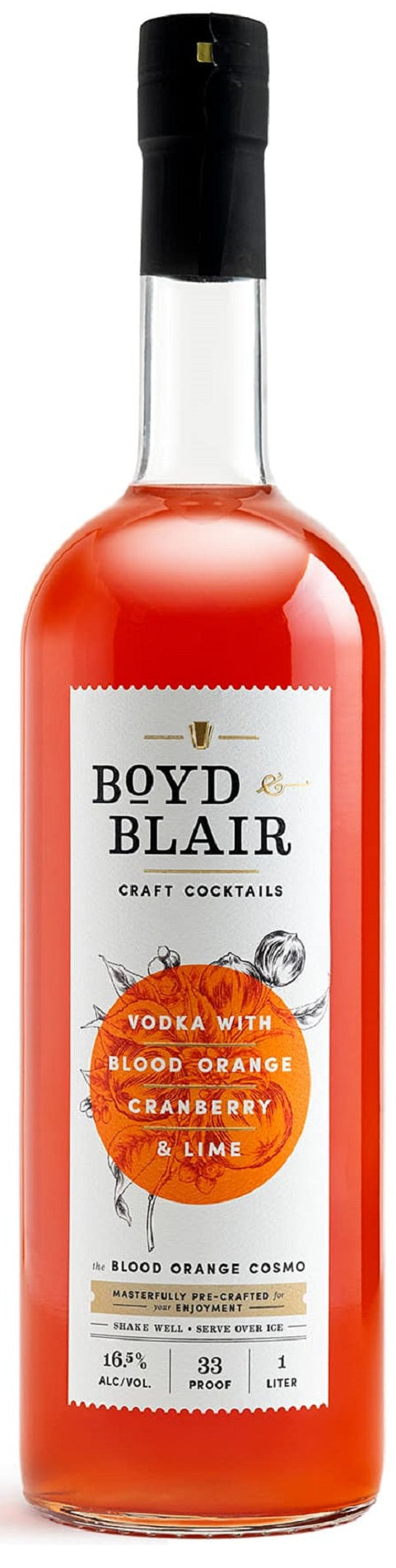 Boyd & Blair Craft Cocktails The Blood Orange Cosmo